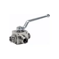 Гидравлический шаровый трехходовой кран TITAN LOCK TLHYD3V1/4M