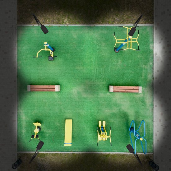 Светильник уличный светодиодный Gauss Avenue 5000К 120 Вт консольный IP65 (629536320)