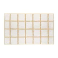 Коврик для ванной Verran Line 50x80 см цвет бежевый