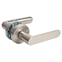 Дверные ручки Edson EDS-6334 без запирания цвет никель