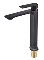 Смеситель для раковины Altini Shine 10531002-B однорычажный на столешницу цвет черный матовый