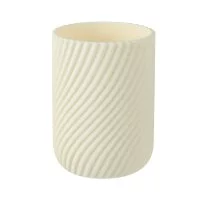 Стакан для зубных щёток Fixsen Tordi FX-442-3 пластик цвет белый