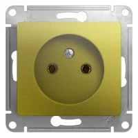 Одноместный механизм розетки Systeme Electric GLOSSA