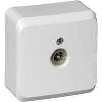 Наружная единственная tv розетка Systeme Electric Lexel Этюд Дача