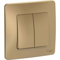 Двухклавишный переключатель Systeme Electric Blanca