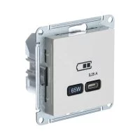 Розетка Systeme Electric USB ATLASDESIGN