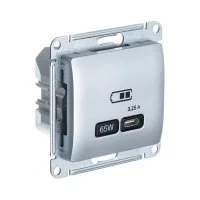 Розетка Systeme Electric USB GLOSSA