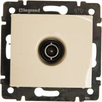 Проходная телевизионная розетка Legrand Valena
