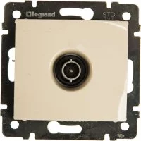 Проходная телевизионная розетка Legrand Valena