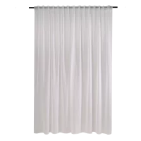 Тюль на ленте Kreaforta Tamara 300x280 см цвет белый