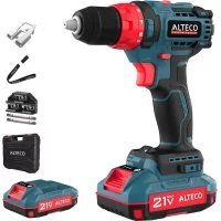Бесщеточная аккумуляторная дрель шуруповерт ALTECO CD 21-45 BL X2