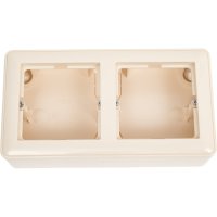Подъемная двухместная коробка для наружного монтажа Systeme Electric W59