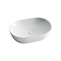 Раковина Ceramicanova Element 60 см накладная белая (CN5009)