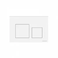 Клавиша смыва для инсталляций Ceramicanova Balance Square белая глянцевая (CN12-002W)