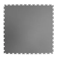 Плитка модульная ПВХ Пластфактор Sensor EasyPol Пыльно-серая RAL 7037 3,5 кв.м 5 мм
