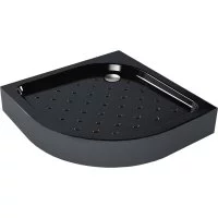 Акриловый душевой поддон МетаКам Classic BLACK N 800