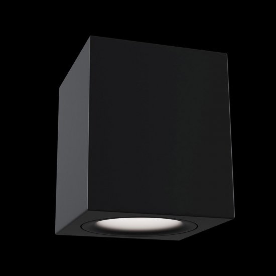 Светильник накладной Maytoni Alfa GU10 50 Вт 5 кв.м черный IP20 (C013CL-01B)