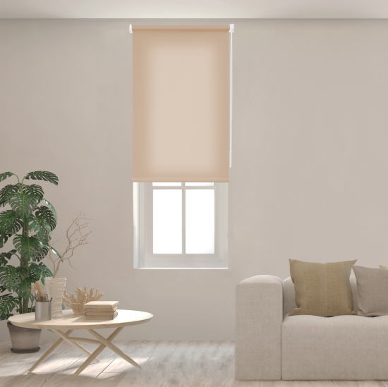 Штора рулонная KREAFORTA Angara 60x250 см цвет розовый