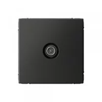 Розетка телевизионная Systeme Electric ArtGallery встраиваемая базальт 1DB (SE GAL001491)