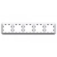 Рамка Systeme Electric AtlasDesign Antique пятиместная лотос (ATN101305)
