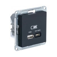 Розетка Systeme Electric USB ATLASDESIGN