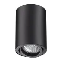 Спот потолочный Novotech Pipe GU10 50 Вт 3 кв.м черный IP20 (370418)