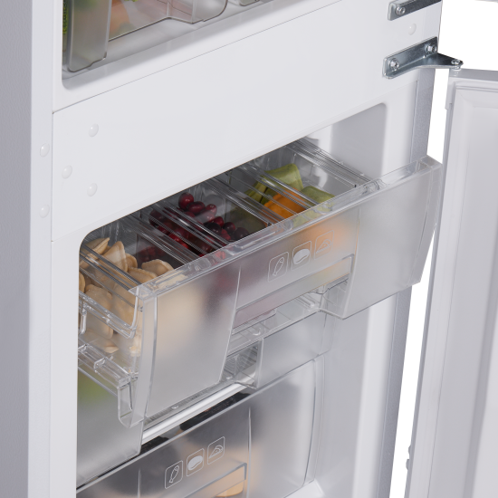 Холодильник двухкамерный Haier HRF229BIRU 180x53.5x54см 1 компрессор цвет белый