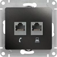 Розетка Systeme Electric Glossa