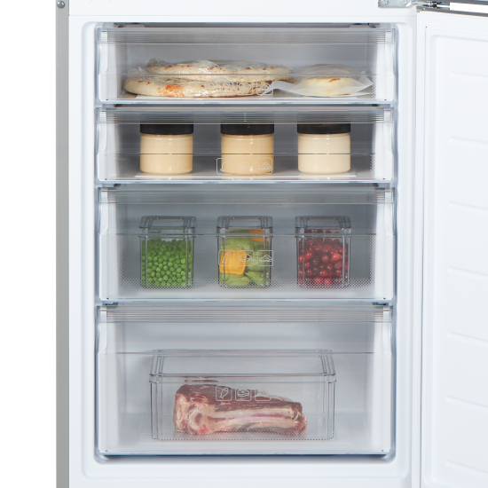 Холодильник двухкамерный Haier C2F636CFRGU1 59.5x190.5x67.2 см цвет серебро