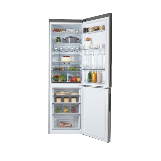Холодильник двухкамерный Haier C2F636CFRGU1 59.5x190.5x67.2 см цвет серебро
