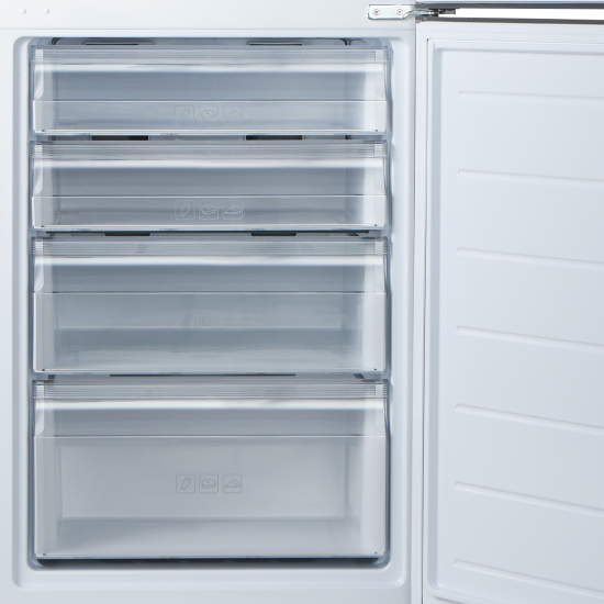 Холодильник двухкамерный Haier C2F636CFRGU1 59.5x190.5x67.2 см цвет серебро