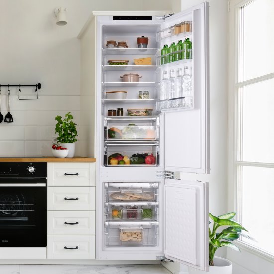 Холодильник двухкамерный Haier HRF310WBRU 54x193.7x54.5 см цвет белый