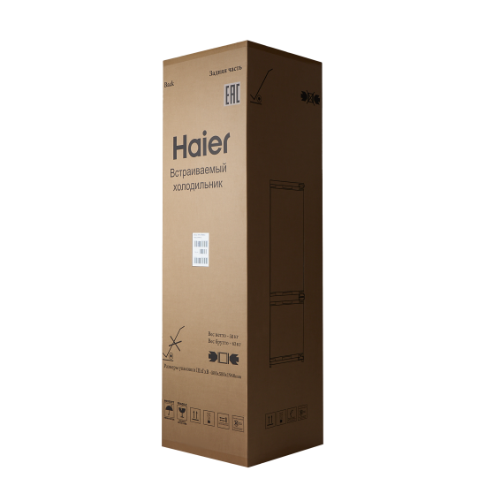 Холодильник двухкамерный Haier HRF310WBRU 54x193.7x54.5 см цвет белый