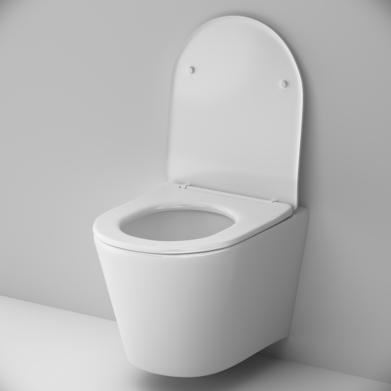 Унитаз подвесной AM.PM Flash Tornado безободковый с сиденьем