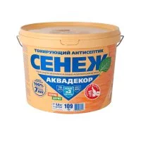 Антисептик Сенеж Аквадекор декоративный для дерева орех 9 кг