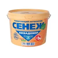 Антисептик Сенеж Аквадекор декоративный для дерева лиственница 9 кг