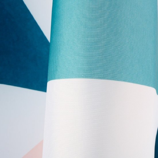 Штора для ванны Fixsen Simple 2000х1800 мм полиэстер разноцветная (1504)