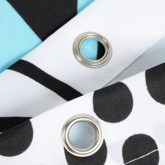 Штора для ванны Fixsen Flux 2000х1800 мм полиэстер разноцветная (2511)