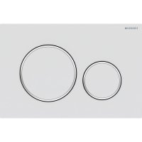 Клавиша смыва для инсталляций Geberit Sigma белая матовая (115.882.JT.1)