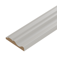 Комплект наличников 2200x80x16 мм эмаль цвет серый (5 шт)