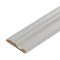 Комплект наличников 2200x80x16 мм эмаль цвет серый (5 шт)