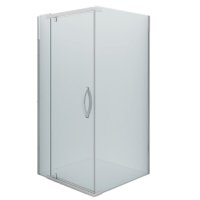 Душевой уголок Alex Baitler AB-2 хром 100х100х200 см квадрат стекло прозрачное 8 мм