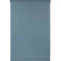 Рулонная штора PRAKTO SHANTUNG 65x160 см, бирюзовый