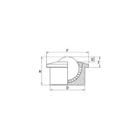 Шариковая опора ISKRA SP22 BS/CS