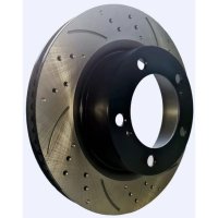 Передний правый перфорированный тормозной диск Avantech BR0260S