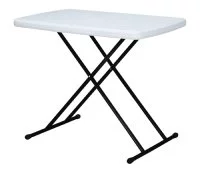 Садовый стол раздвижной складной Zalger Garden Chantal 93x49.5x74 см пластик