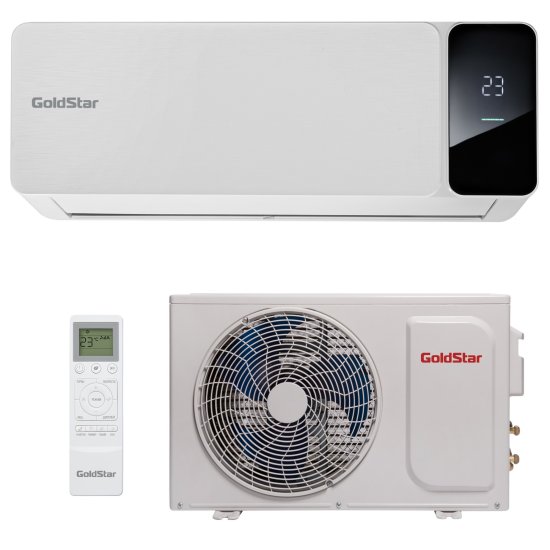 Сплит-система инверторная GoldStar GSACI-07HN1 7K BTU охлаждение/обогрев цвет белый
