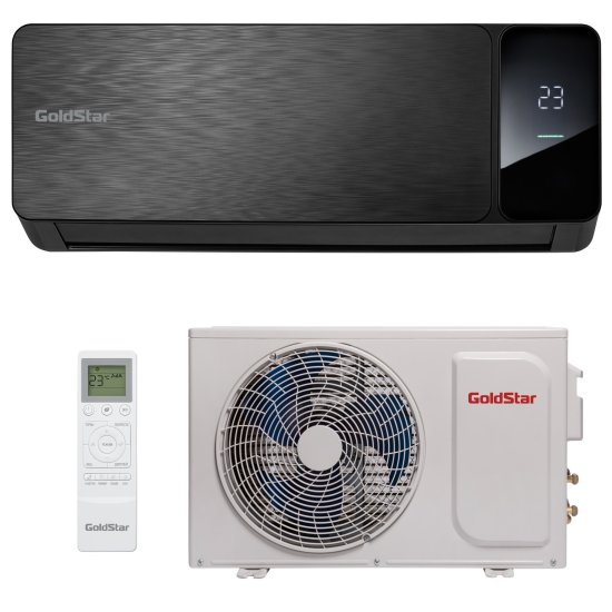 Сплит-система GoldStar GSAC-12HN1 12K BTU охлаждение/обогрев цвет черный