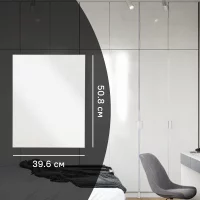 Дверь для шкафа Лион 39.6x50.8x1.6 см ДСП цвет белый глянцевый