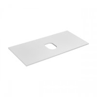 Столешница под раковину 100х46,5х1,6 см белая Aquaton Либерти (1A281103LY010)